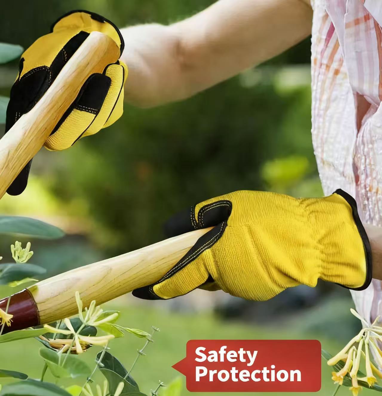 Protective labor gloves and gardening gloves, wear-resistant, breathable, comfortable, suitable for long-term use, and ideal for planting work and outdoor chores - 图片 5