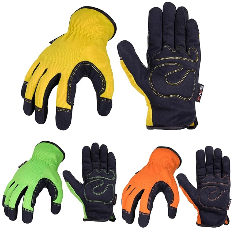 Protective labor gloves and gardening gloves, wear-resistant, breathable, comfortable, suitable for long-term use, and ideal for planting work and outdoor chores