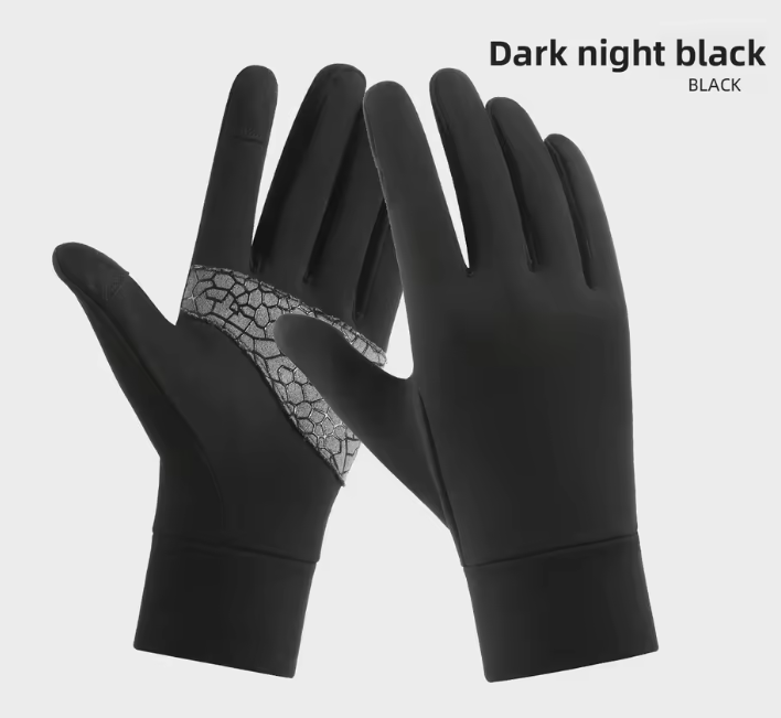 Sports gloves: Breathable wool lining, anti-slip touch screen, outdoor running and cycling - 图片 4