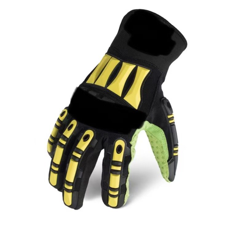 Wholesale TPR mechanical shockproof gloves for construction sites, mining rescue, anti-cutting and anti-crushing operations, and labor protection gloves - 图片 3