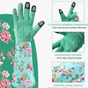 Garden gloves, long-sleeved garden gloves, and lightweight protective gloves for women are suitable for both courtyard and outdoor work