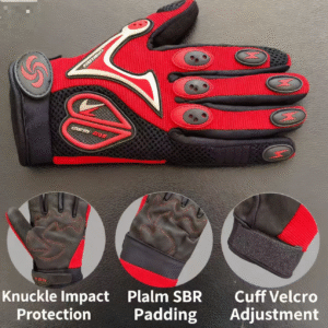 Outdoor sports motorcycle gloves for men: Sturdy, breathable, wear-resistant, protective, anti-slip and anti-calling outdoor cycling gloves